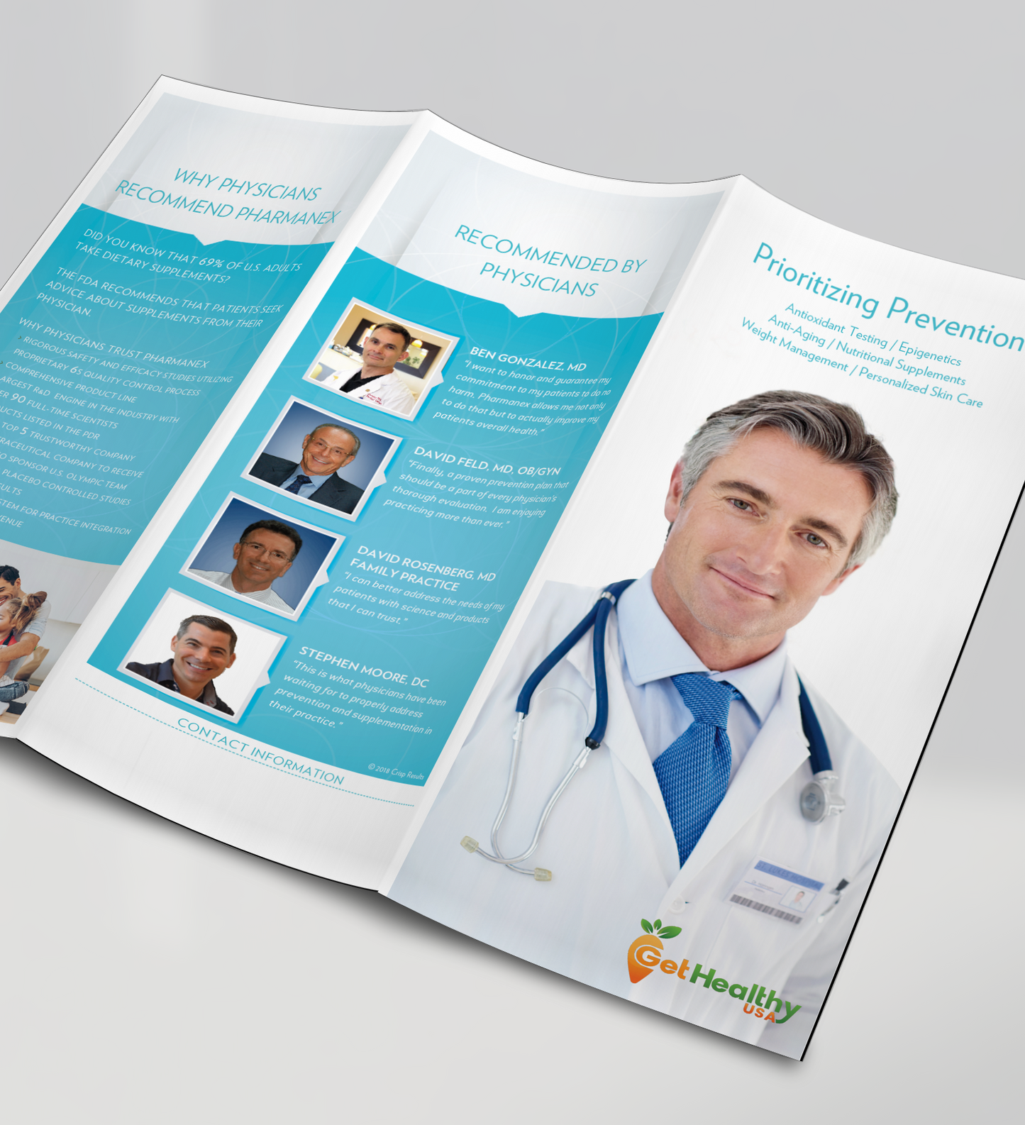 Get Healthy & Eye Brochures